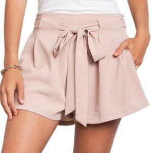 La Miel Tie-Front Shorts - M